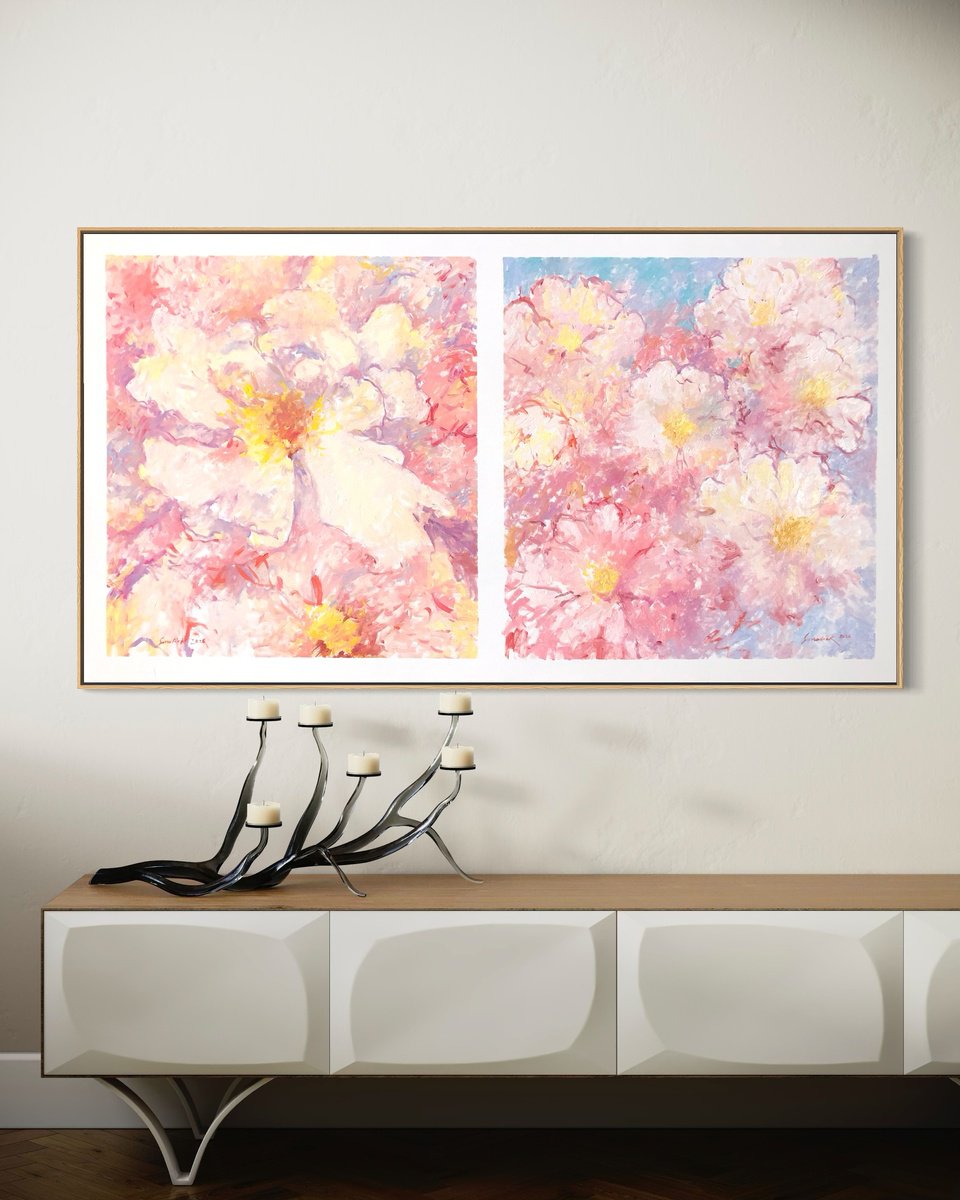 Pastel Dream By Volodymyr Smoliak, 57 X 31, Artwork For Sale On Artfinder