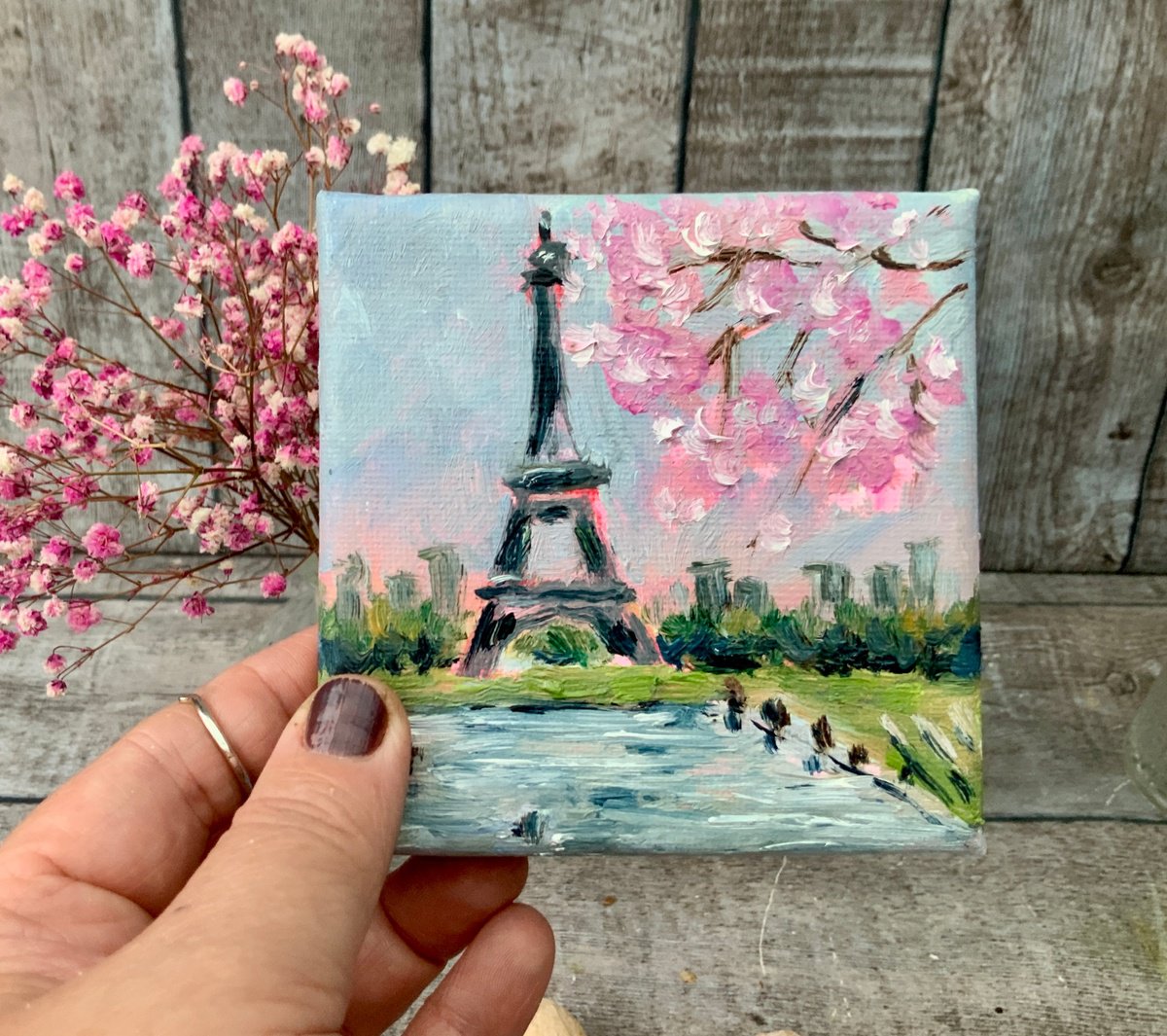 Paris. Eiffel Tower by Alexandra Jagoda (Ovcharenko)