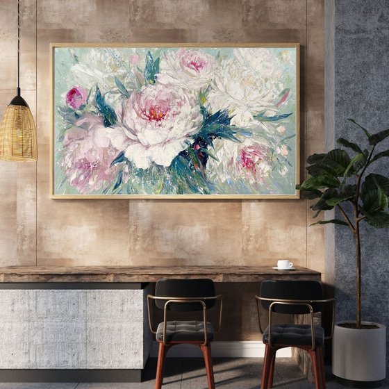 The Gentle Breath of Peonies