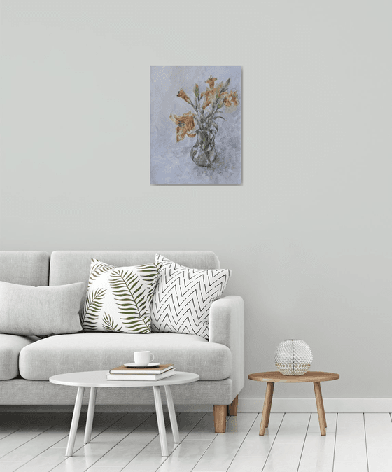 Lilies 50x65 cm 2025