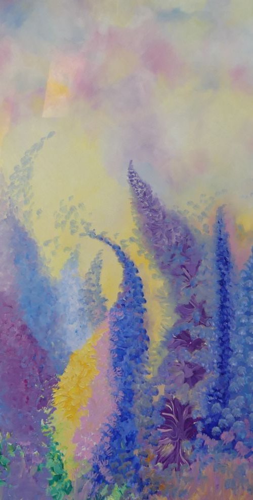 Foxglove Meadow by Lesley Blackburn