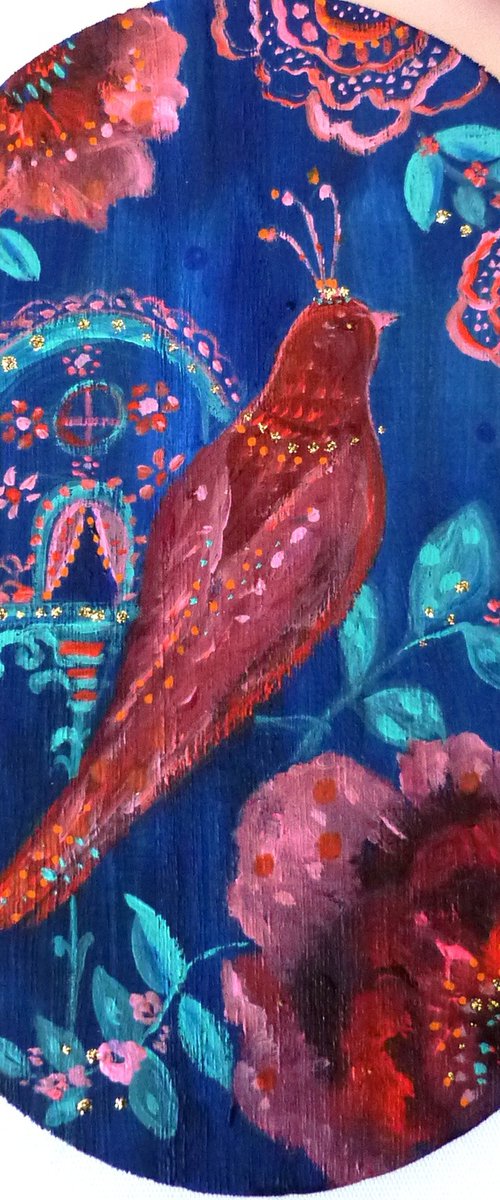 The precious garden.19 x 12 cm. by Loetitia Pillault