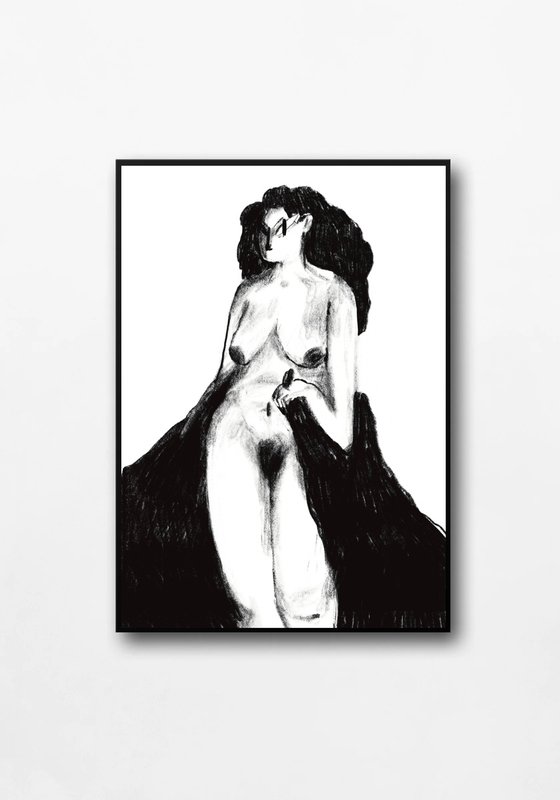 Nymph, 2024 40×30 cm