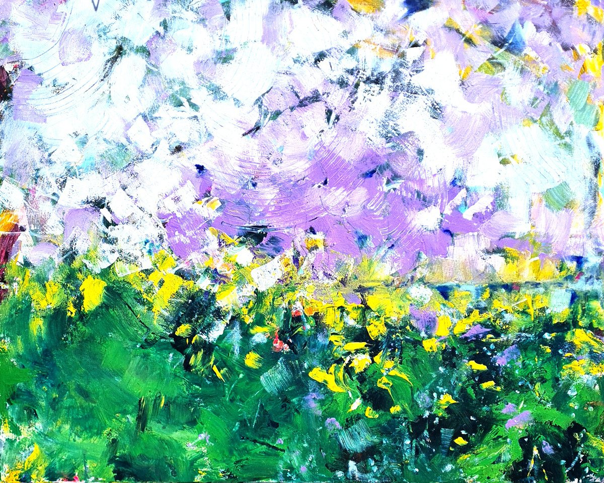 To Make A Prairie By Marian Gorin, 39 X 31, Artwork For Sale On Artfinder