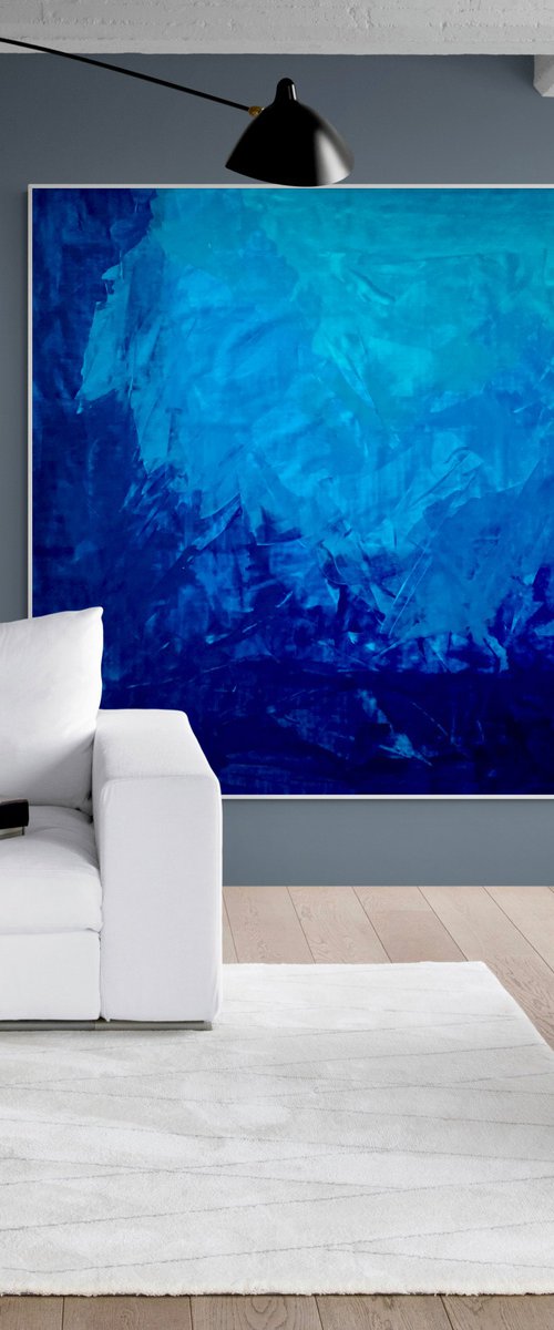 Beyond the blue sea no. 1424 by Anita Kaufmann