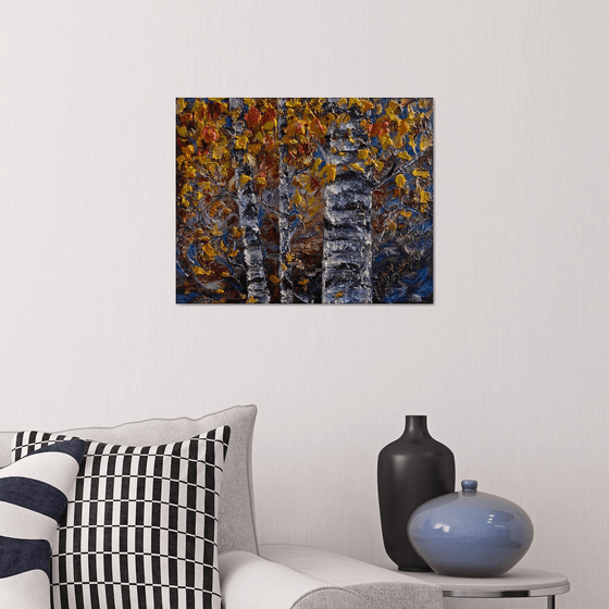 Russet Autumn Birch