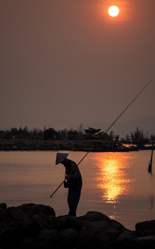 The Angler’s Sunset by Serge Horta