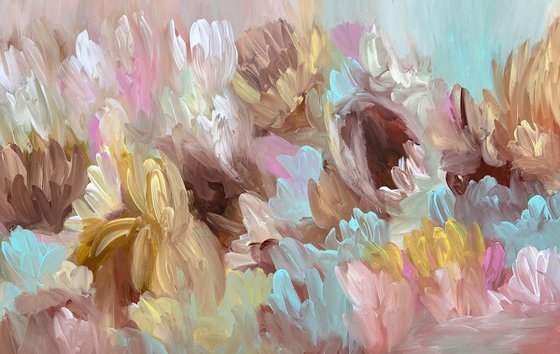Pastel Symphony of Blossoms