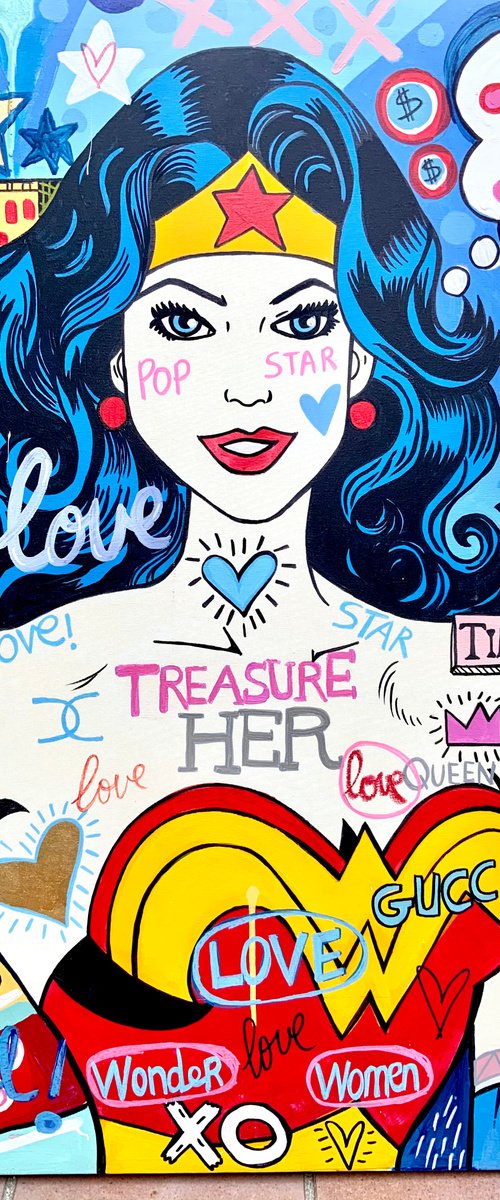 Wonder Woman by Mercedes Lagunas