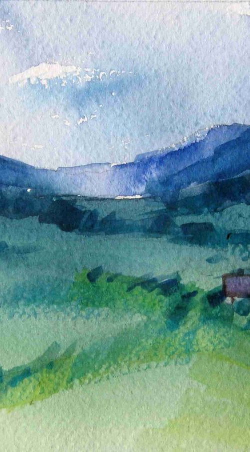 Landscape by Goran Žigolić Watercolors