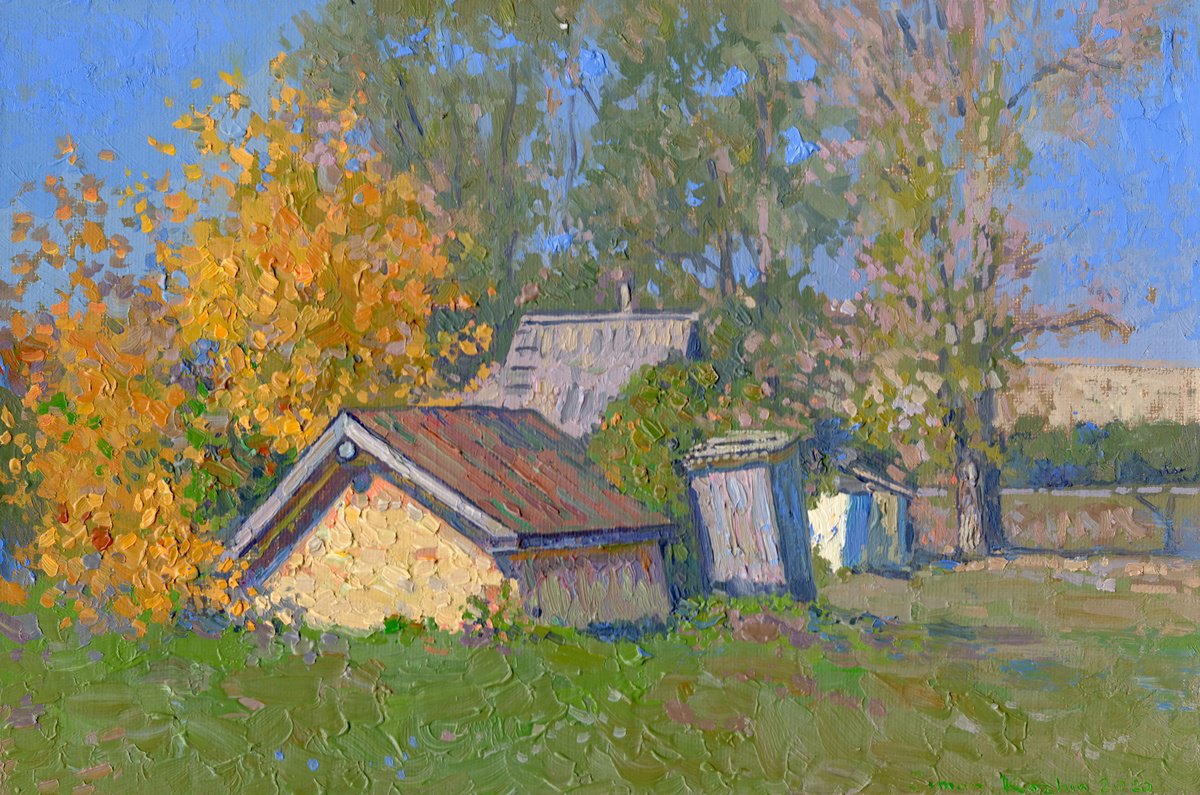 Shed in Chamzinka by Simon Kozhin