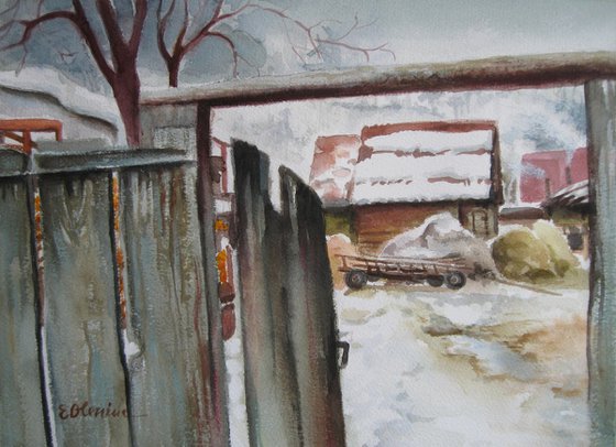 Open gate