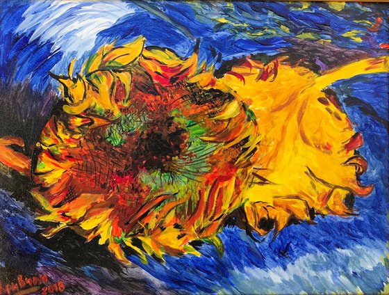 Van Gogh's sunflowers