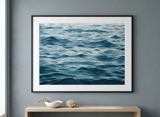 Immersion in Blue