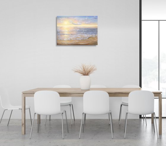 Abstract seascape