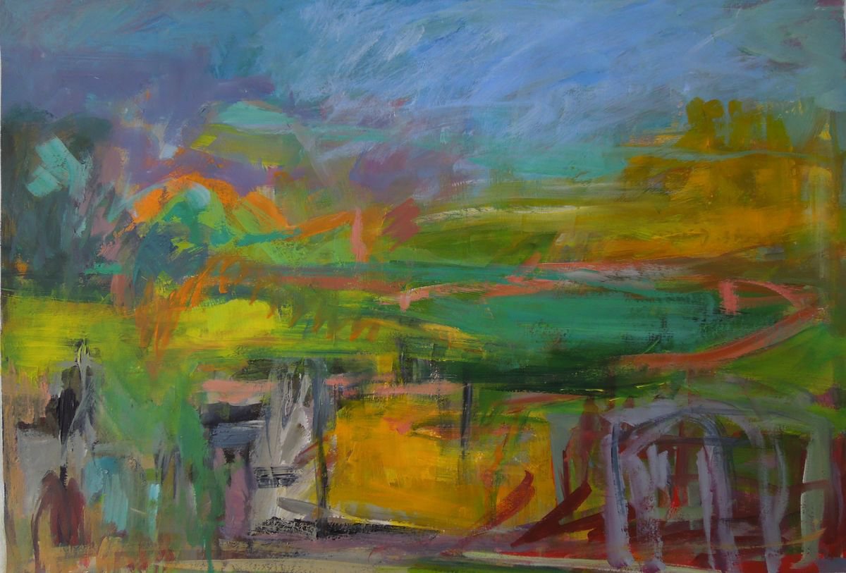 Cornwall Landscape II by Helen Ryan