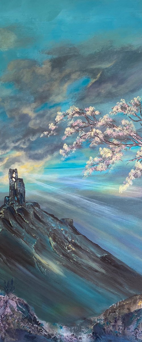 Hope - Corfe Castle in Bloom by Marja Brown