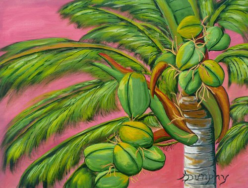 Coconut Palm by Dunphy Fine Art