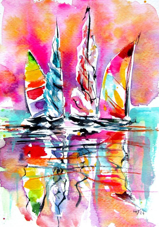 Sailboats IV