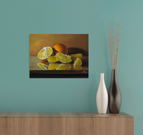 Still Life with Orange
