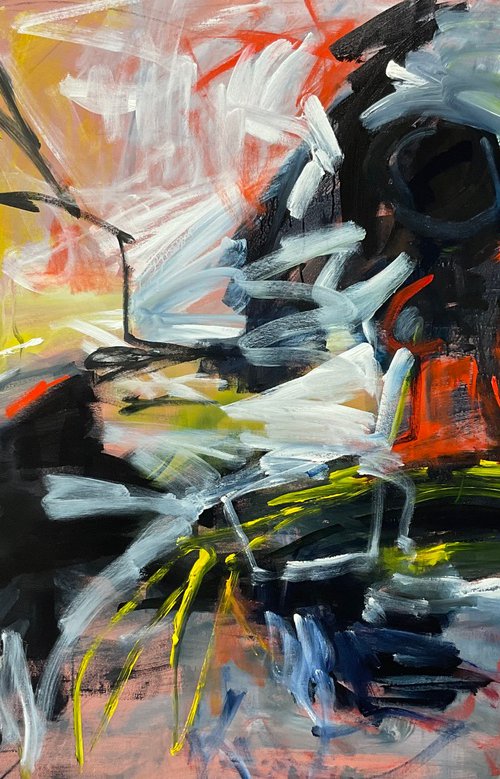 The Orange and Yellow Dress by Marie Manon
