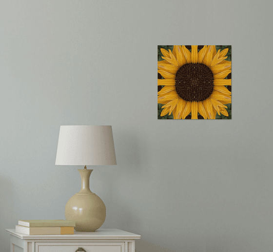 Folk Art Sunflower