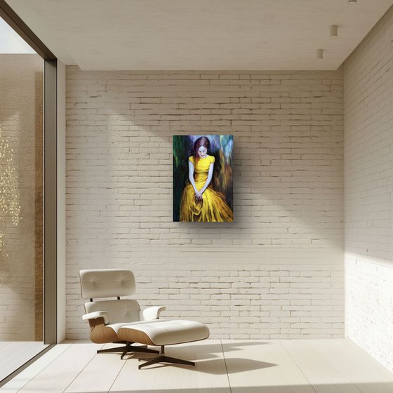 Girl in a Yellow Dress