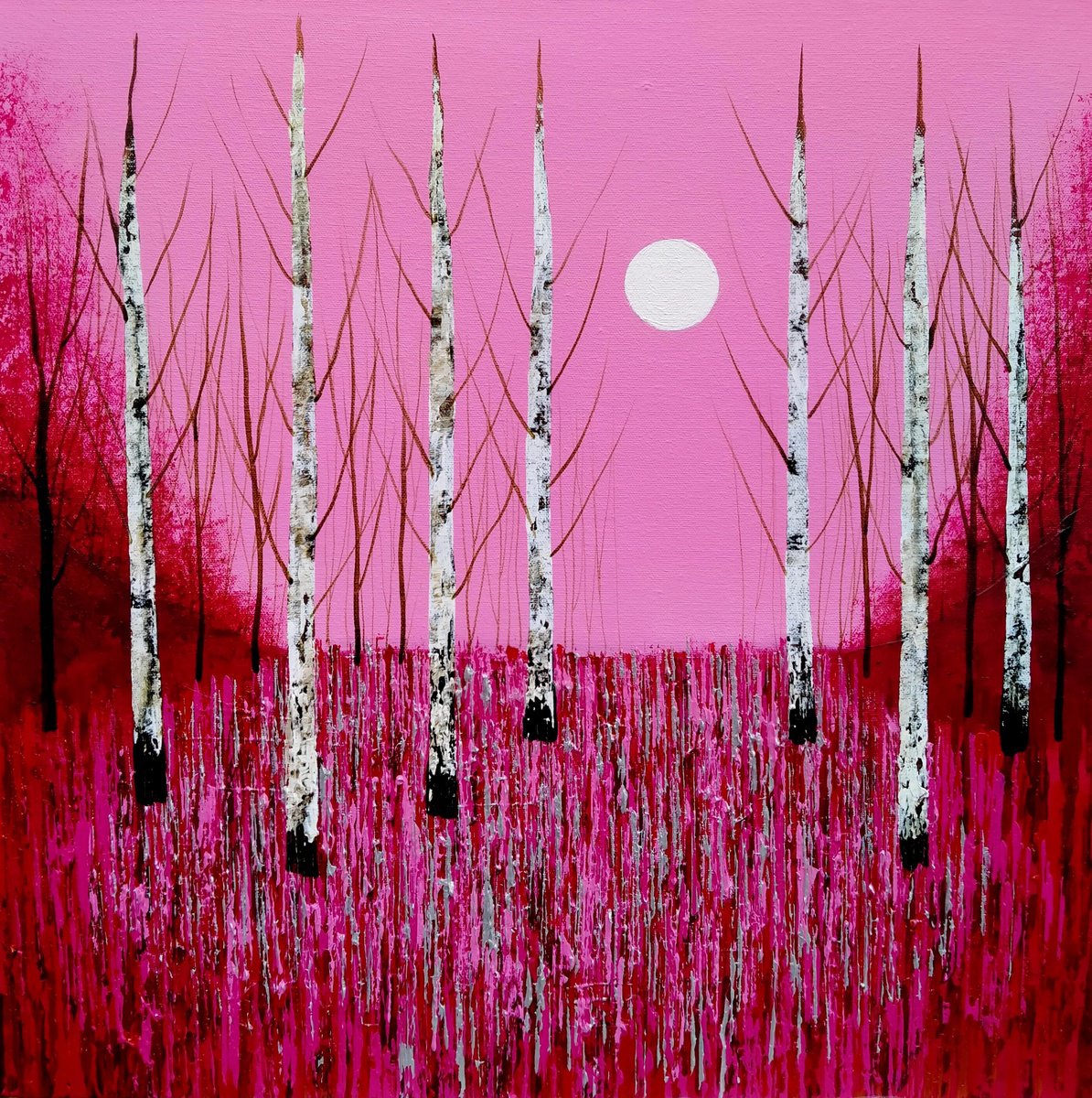 Moonlight in Magenta by Amanda Horvath