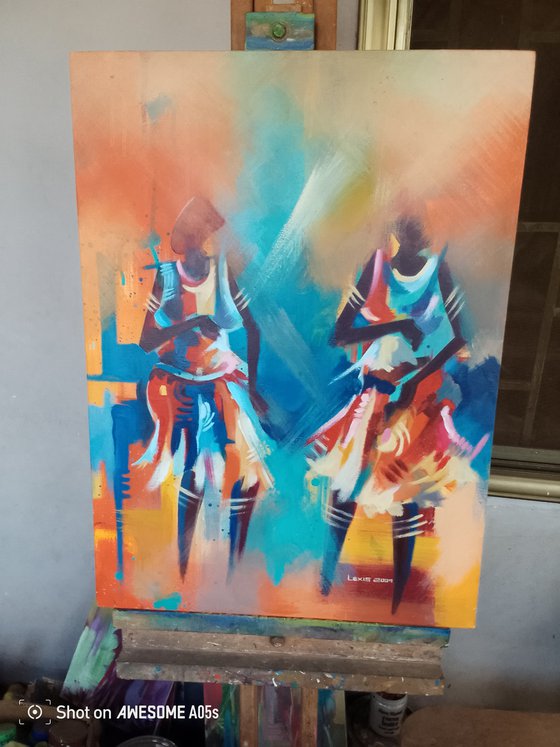 Women Dancers, celebration dance