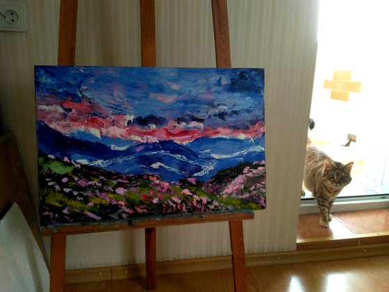 Appalachian Mountains Original Painting