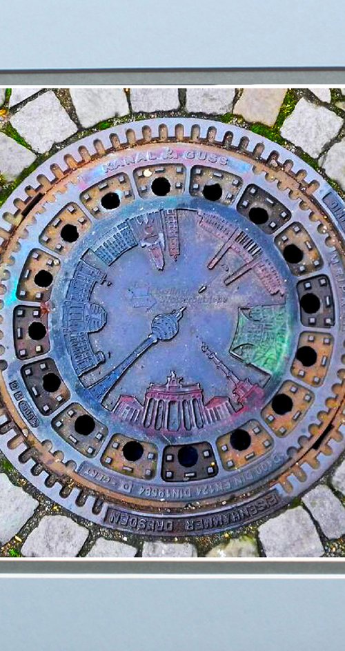Berlin Manhole Cover by Robin Clarke