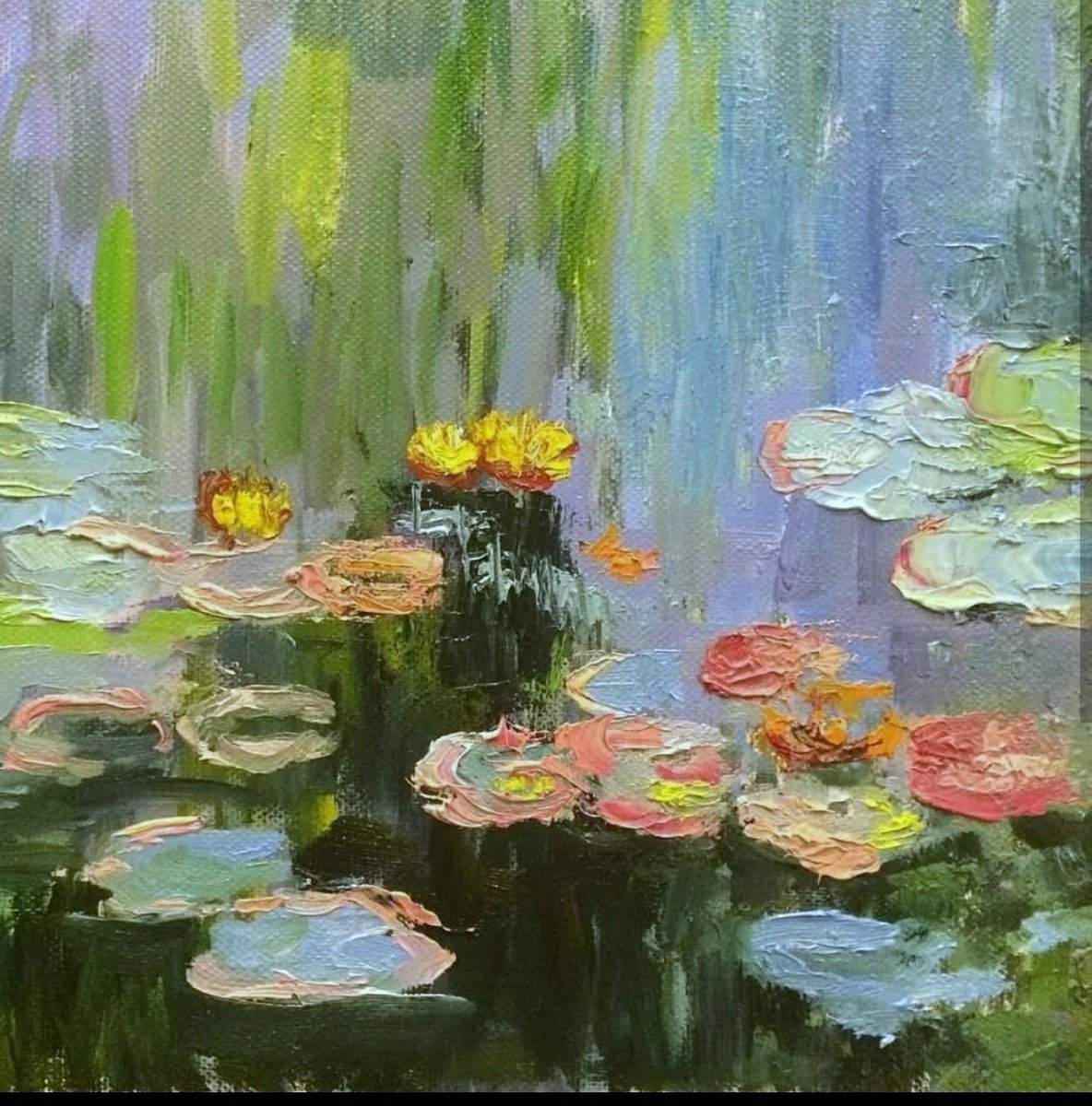 Pond by Marina Kusraeva