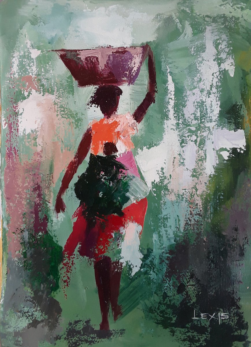 Time Is Money By Alex Mensah, 10 X 14, Artwork For Sale On Artfinder
