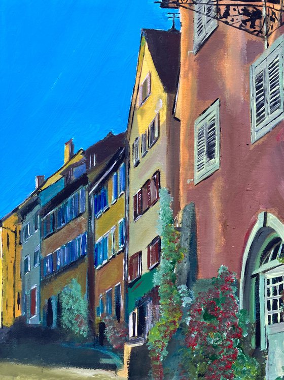 Swiss Town, Late Afternoon