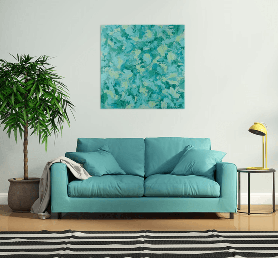 Flourish - Modern Abstract Expressionist Painting