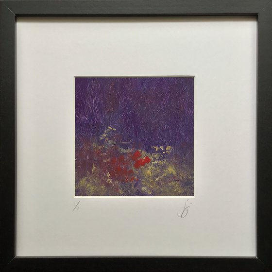 Composition 31 - Framed, abstract painting
