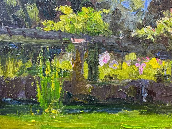 Spring Morning in the Garden