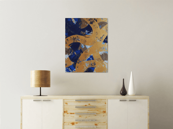 Path of truth - abstract painting , abstraction art