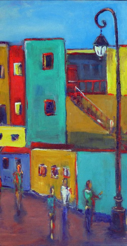 La Boca - Argentina 30x24 by BenWill