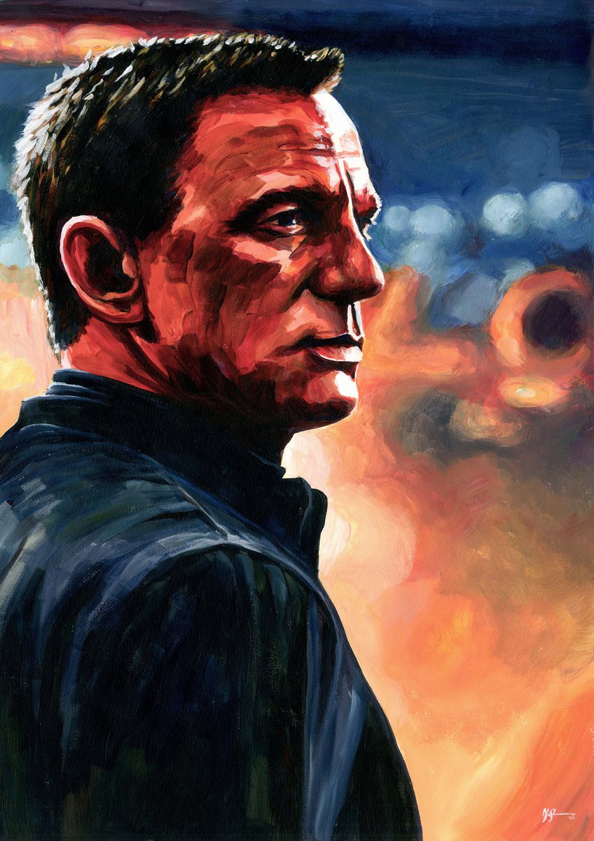 Daniel Craig - James Bond 007 Spectre by Alex Stutchbury