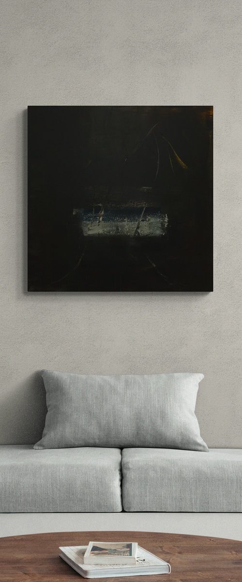 Bare Witness To The Breath Minimalist by Kris Haas