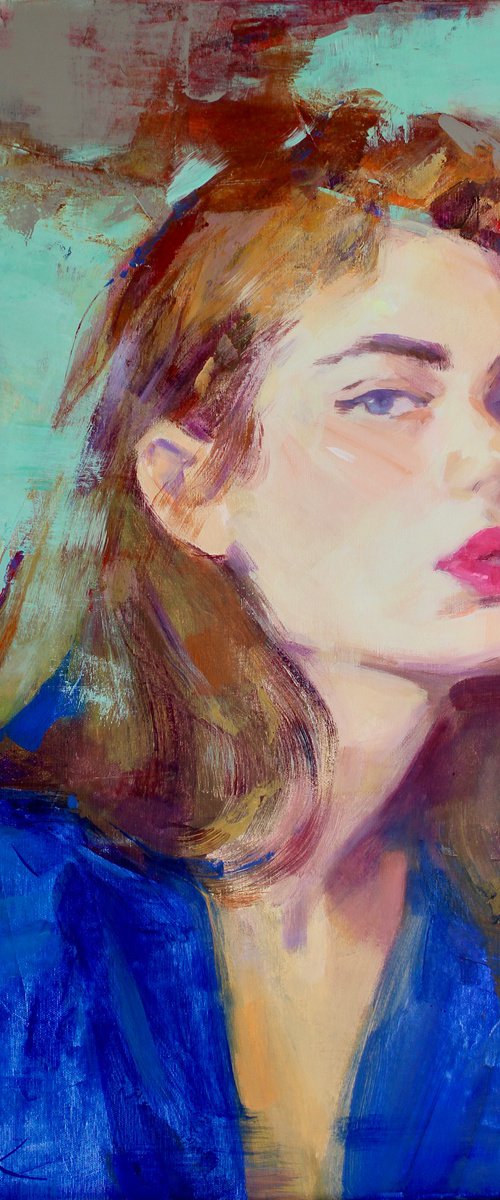 In Blue by Tetiana Shendryk
