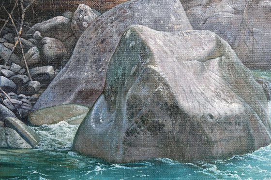 Sound of the mountain stream