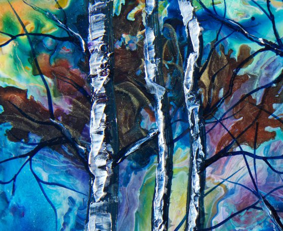 Enchanted Forest  (smalll painting)