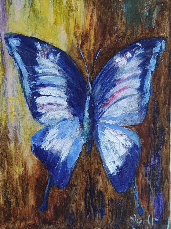 BLUE BUTTERFLY