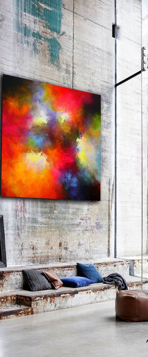 extra large painting / Alex Senchenko © 2019 / Era of Mercy by Alex Senchenko