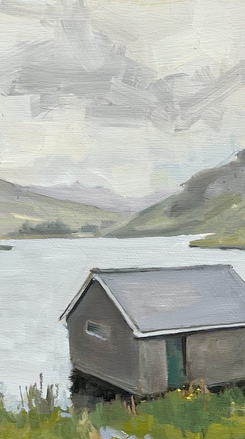 Lake Ogwen, Snowdonia by Louise Gillard