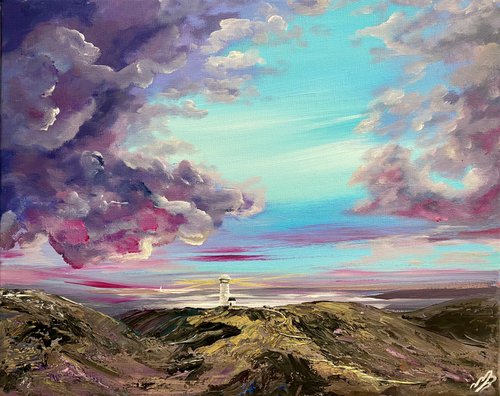 Purple Sky by Marja Brown
