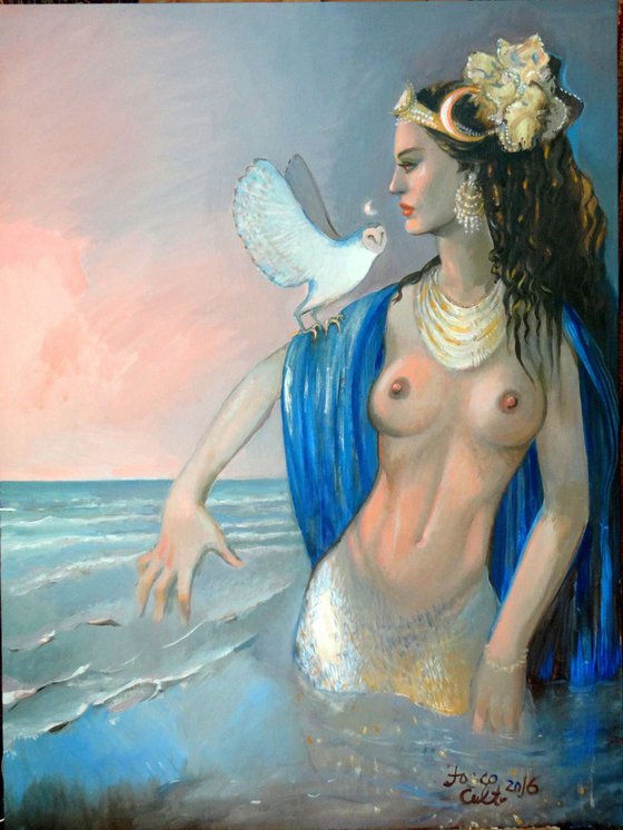 Lilith in the sea