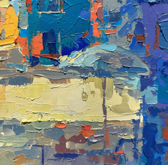 "The colorful streets of Burano"